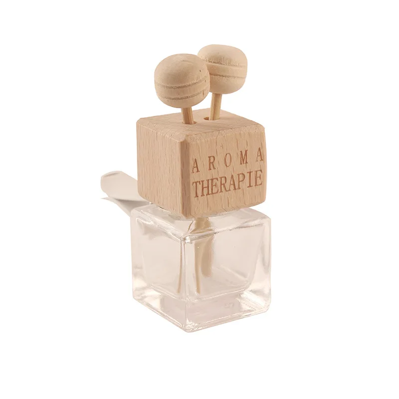 

Цельный автомобильный подвесной кулон для духов, ароматный освежитель воздуха, пустой стеклянный диффузор для духов, флакон, декор для ароматерапии