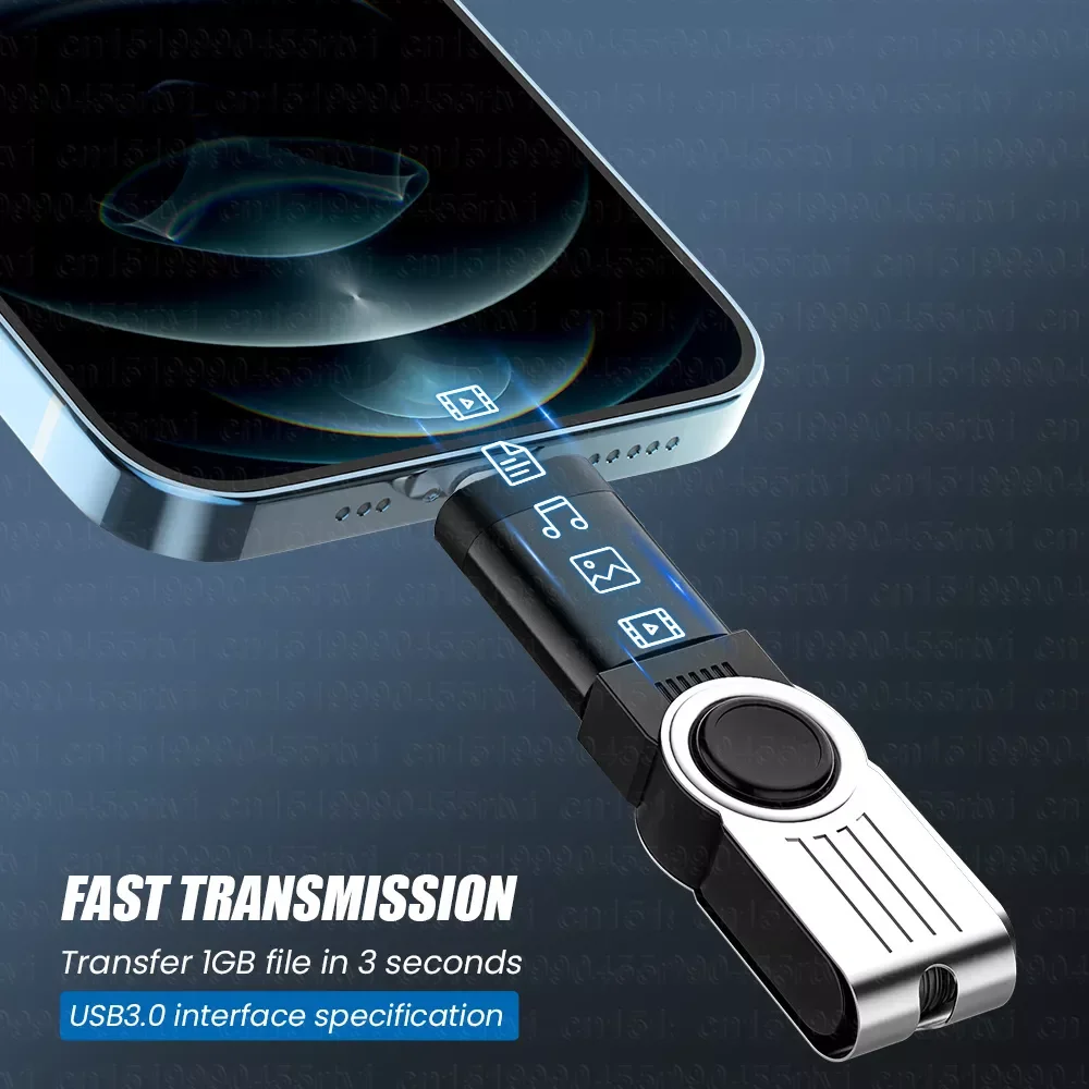 

The newUSB 3.0 OTG Adapter 8-Pin to USB Converter For iPhone 13 12 11 Pro Max iPad U Disk USB 3.0 Adapter For OTG Connector