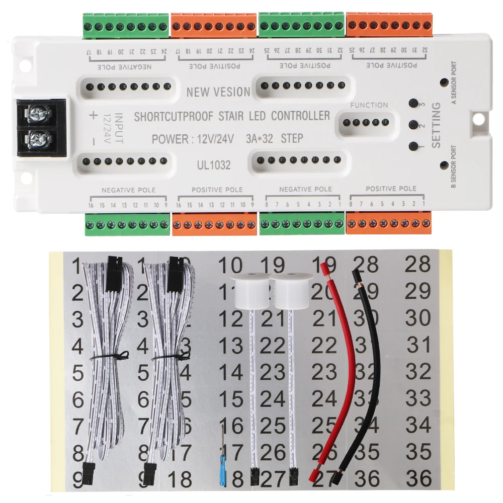 

RGB-контроллер для светодиодных лент 32 каналов