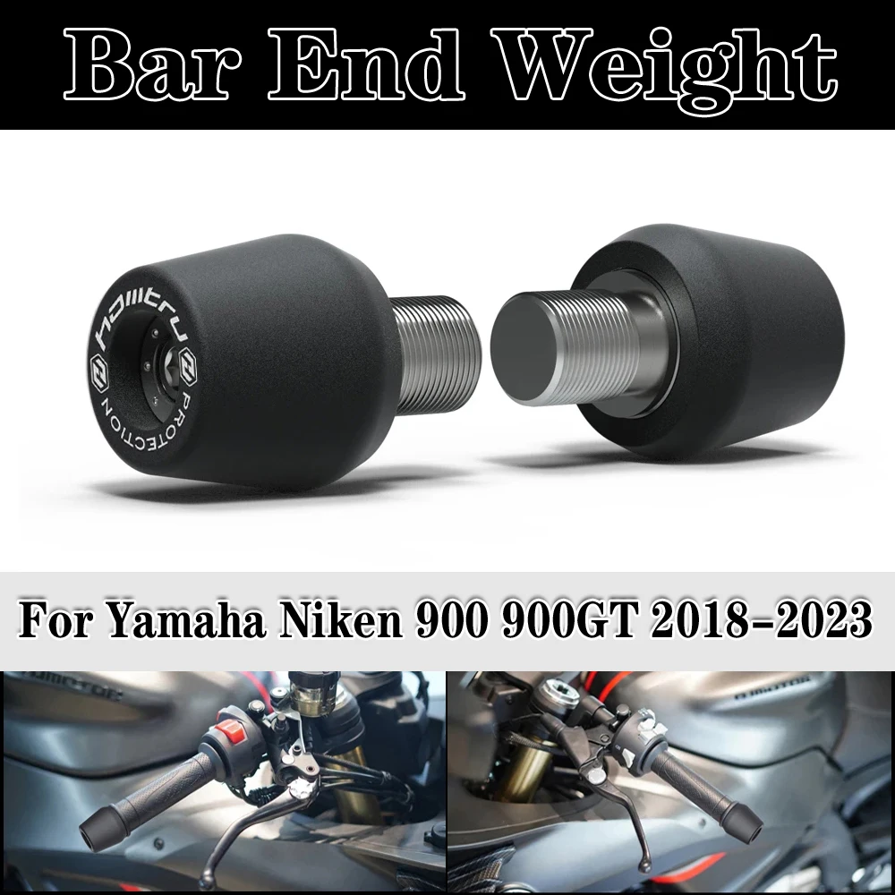 

Motorcycle Handle Bar End Weight Grips Cap For Yamaha Niken 900 900GT 2018-2023