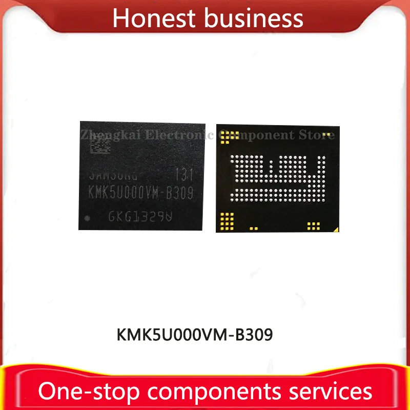 

KMK5U000VM-B309 BGA162 EMCP 4GB 100% Quality KMKJS000YA-B309 KMKJS000VM-B309 KMK5U000VM KMKJS000YA KMKJS000VM Chip Memory 4G
