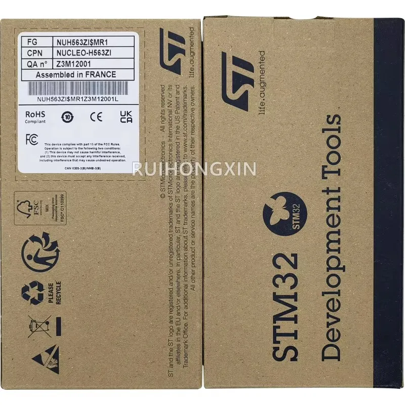 Плата разработки NUCLEO-H563ZI STM32 Nucleo-144 с микроконтроллером STM32H563ZIT6 поддерживает