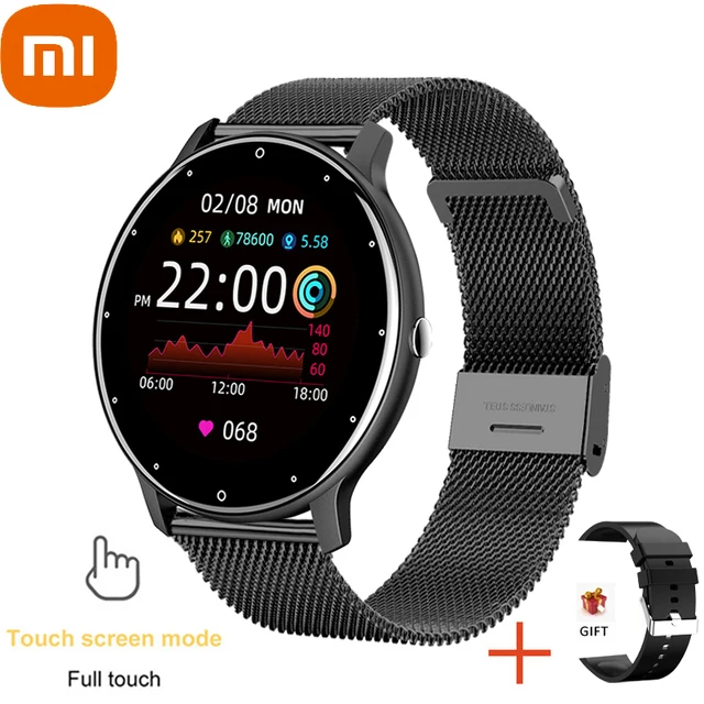 

Смарт-часы XIAOMI мужские с сенсорным экраном, водонепроницаемые IP67