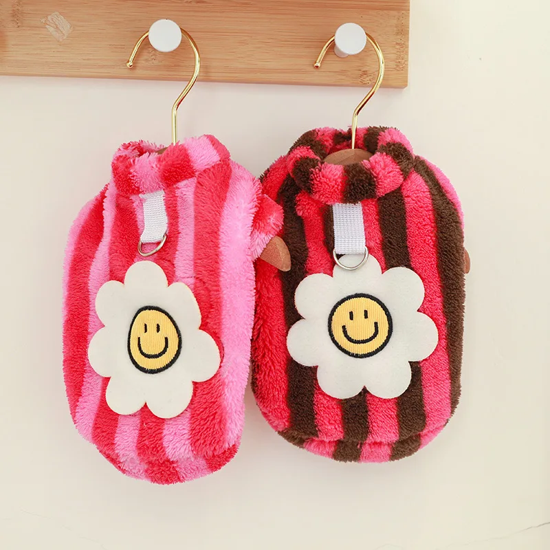 

Одежда для собак и домашних животных, куртки для собак, одежда для кошек, маленьких подсолнухов, улыбающееся лицо, симпатичная осенне-зимняя...