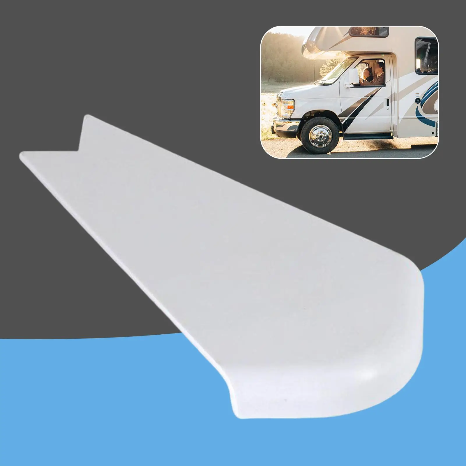 

Replacement RV Straight Corner Cover Cap Protector for Trailer UV Resistant