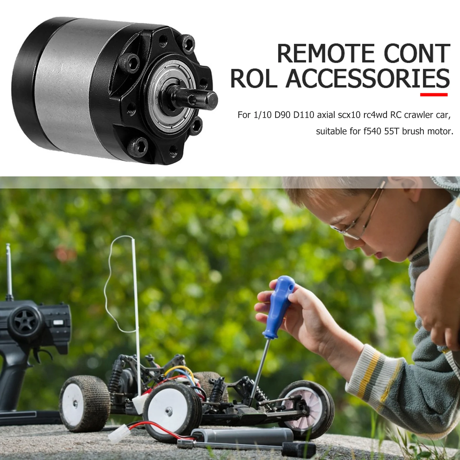 

1/5 Reducer Planetary Gearbox for 1/10 D90 D110 Axial SCX10 RC Crawler Car