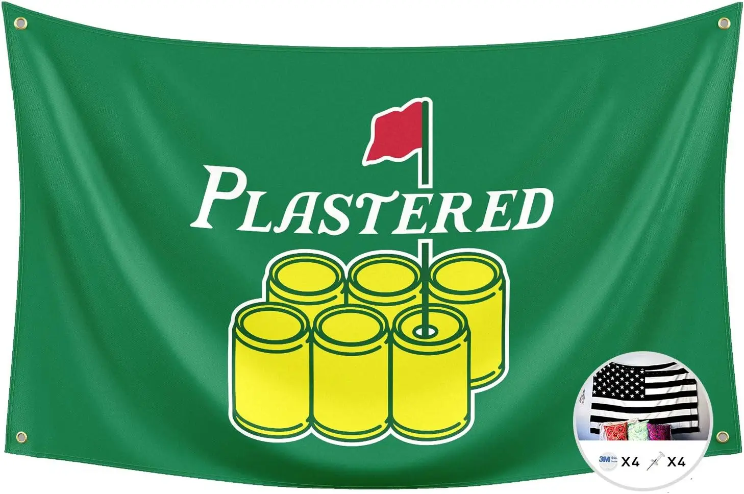 3x5 Feet Banner,funny Poster Uv Resistance Fading & Durable Man Cave Wall Flag