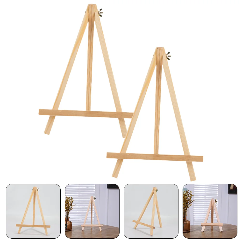 

Easel Stand Tabletop Display Painting Wood Easels Mini Tripod Holder Chart Wooden Canvas Artist Frame Photo A Desktop Craft