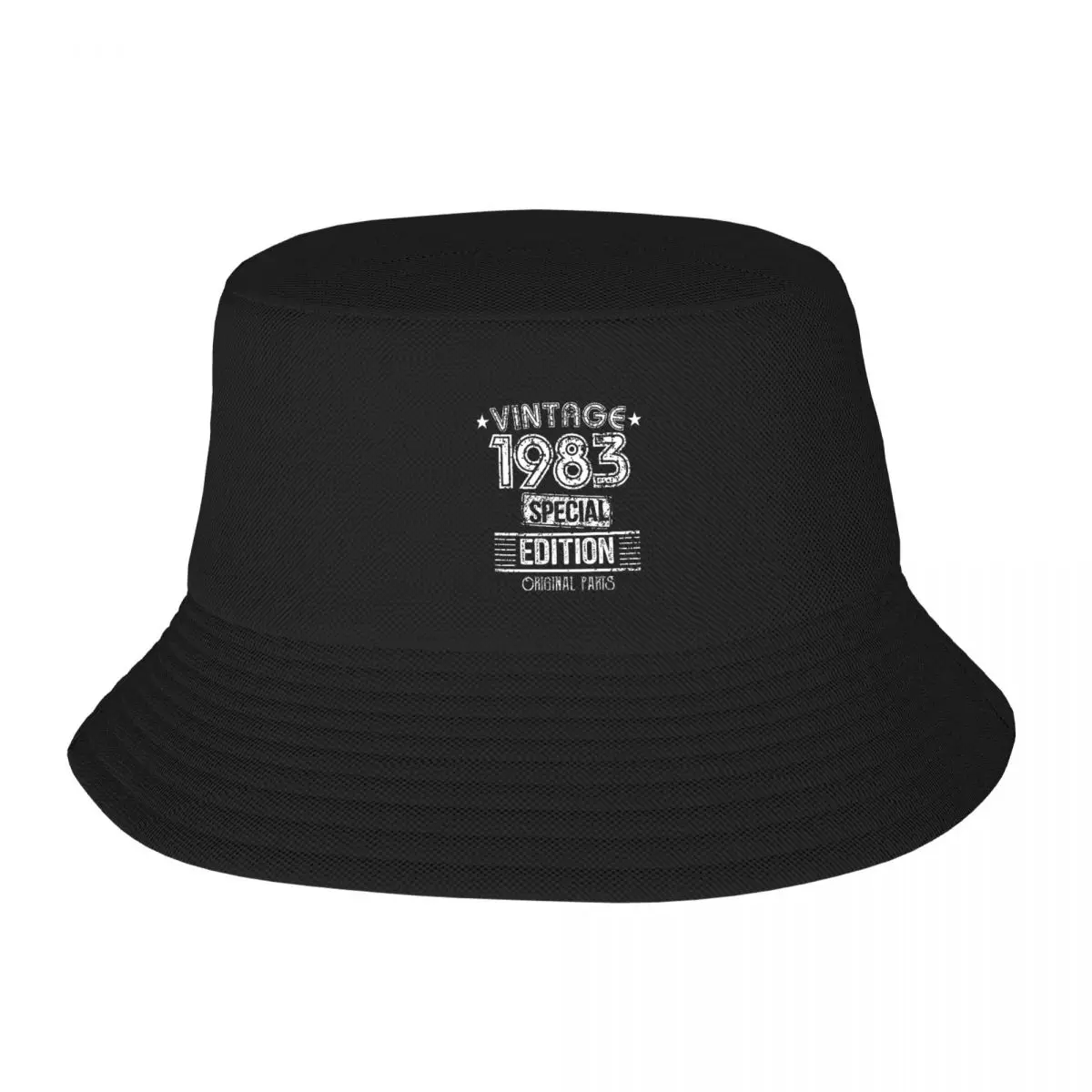 

1983 40th Birthday Gift Adult Fisherman's Hat Bob Bucket Hats Men Women Caps fisherman Hat Girl Boy Hat