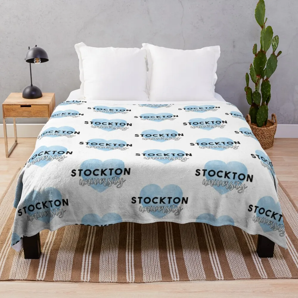 

Stockton University Throw Blanket blanket for giant sofa tourist blanket