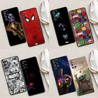 the new marvel heroes phone case for samsung a01 a02 a03s a11 a12 a21s a32 a41 a72 a52s 5g a91 a91s case soft silicone