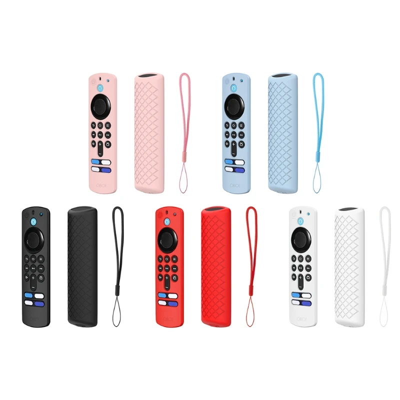 

for ALEXA Voice Remote 3rd Gen Remote Non-slip for CASE Impact-proof Protect Cov DropShipping
