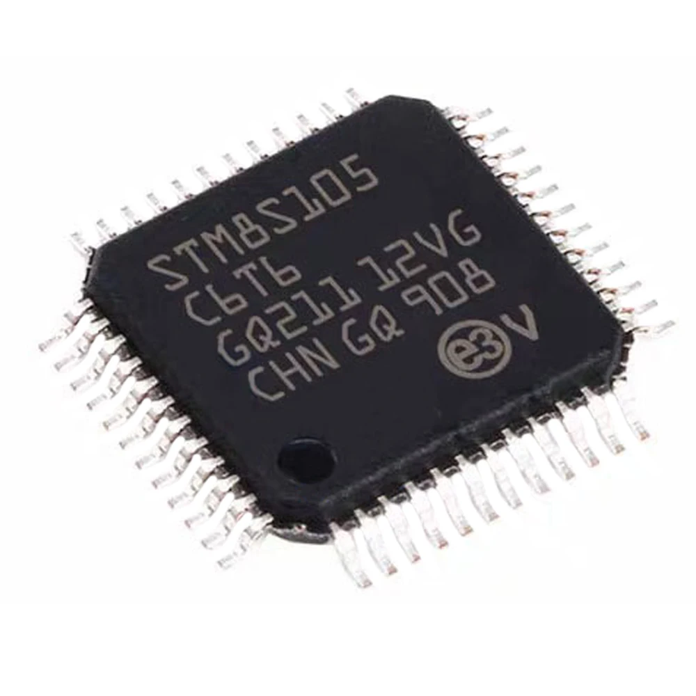 

Микроконтроллер STM8S105C6T6, микроконтроллер 8 бит SMD LQFP48, 10 шт.