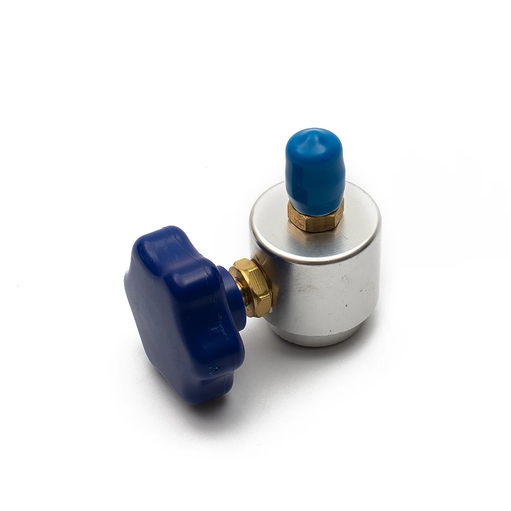 

Самозапечатывающийся адаптер R134A может Tap охладитель клапана, адаптер диспенсера с наружной резьбой 1/4 дюйма на внутреннюю резьбу 1/2 дюйма, детали кондиционера