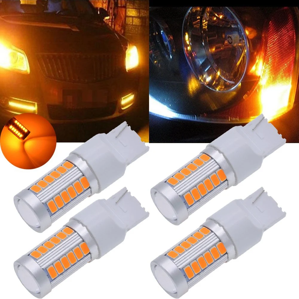 

7440, T20 Led Bulbs 900 Lumens Super Bright Turn Signals Light Brake Stop Parking Light Back Up Reverse Light Tail Light Bulb