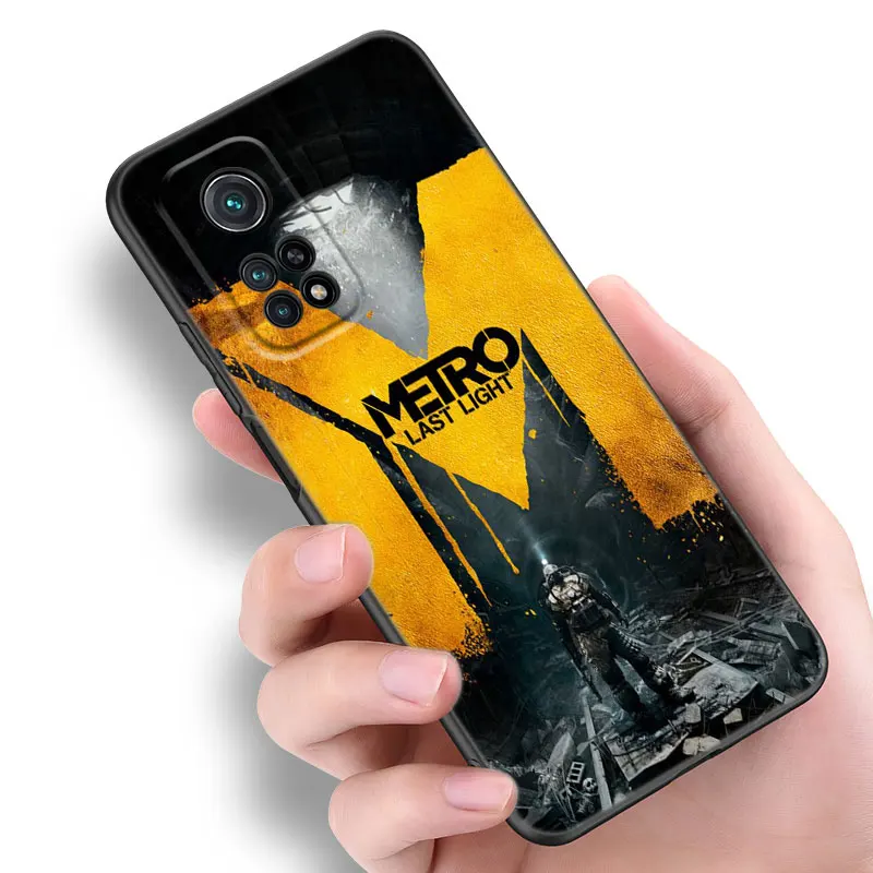 Черный силиконовый чехол для телефона Metro 2033 Xiaomi Mi 9 SE 8 10T 11 12 13 Lite 9T 11T 12S 12T 13T 14 Pro 5G NE