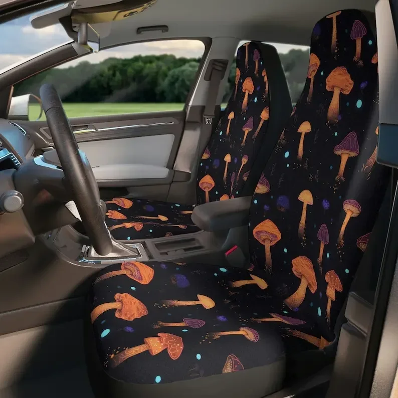 Зачарованные светящиеся чехлы на автомобильные сиденья в виде гриба — волшебный