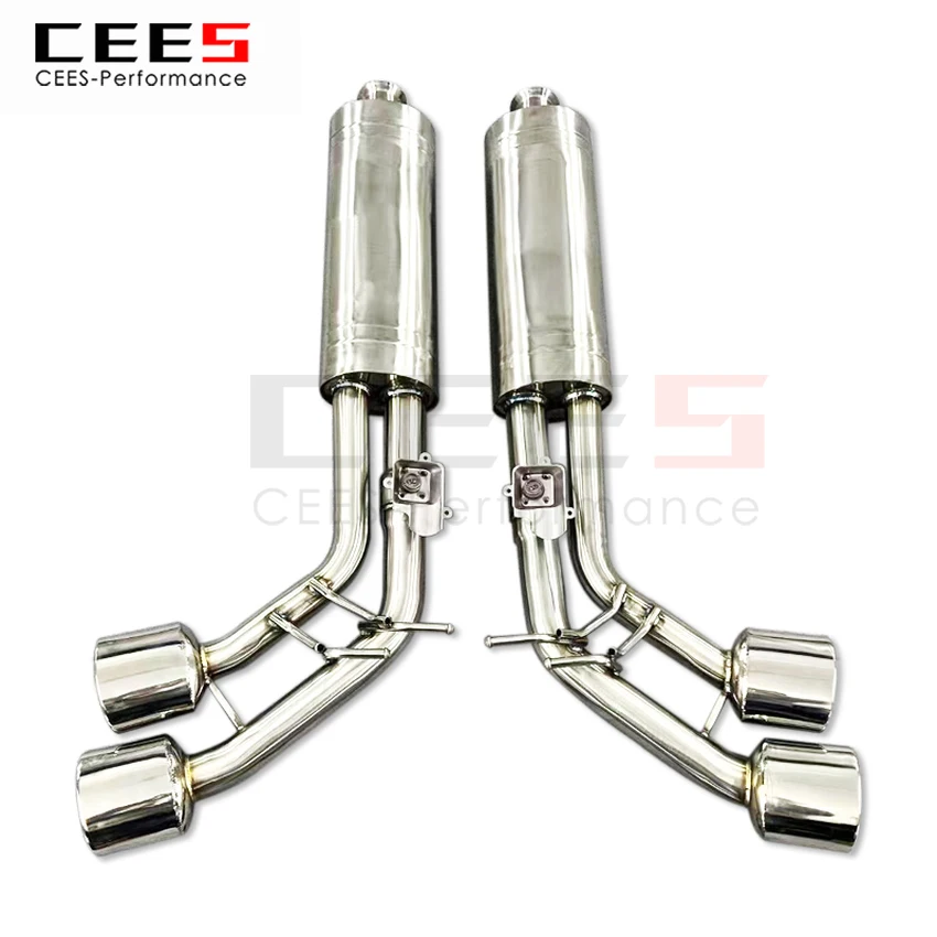 

CEES Exhaust System For Mercedes-Benz G500 G63 W464 4.0T Stainless Steel Valve Muffler Catback Escape Tubo Escape Coche Car Part