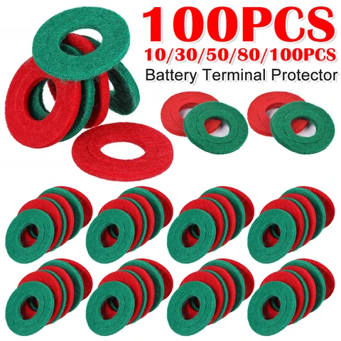 10-100 шт., антикоррозийные прокладки для автомобильных аккумуляторов