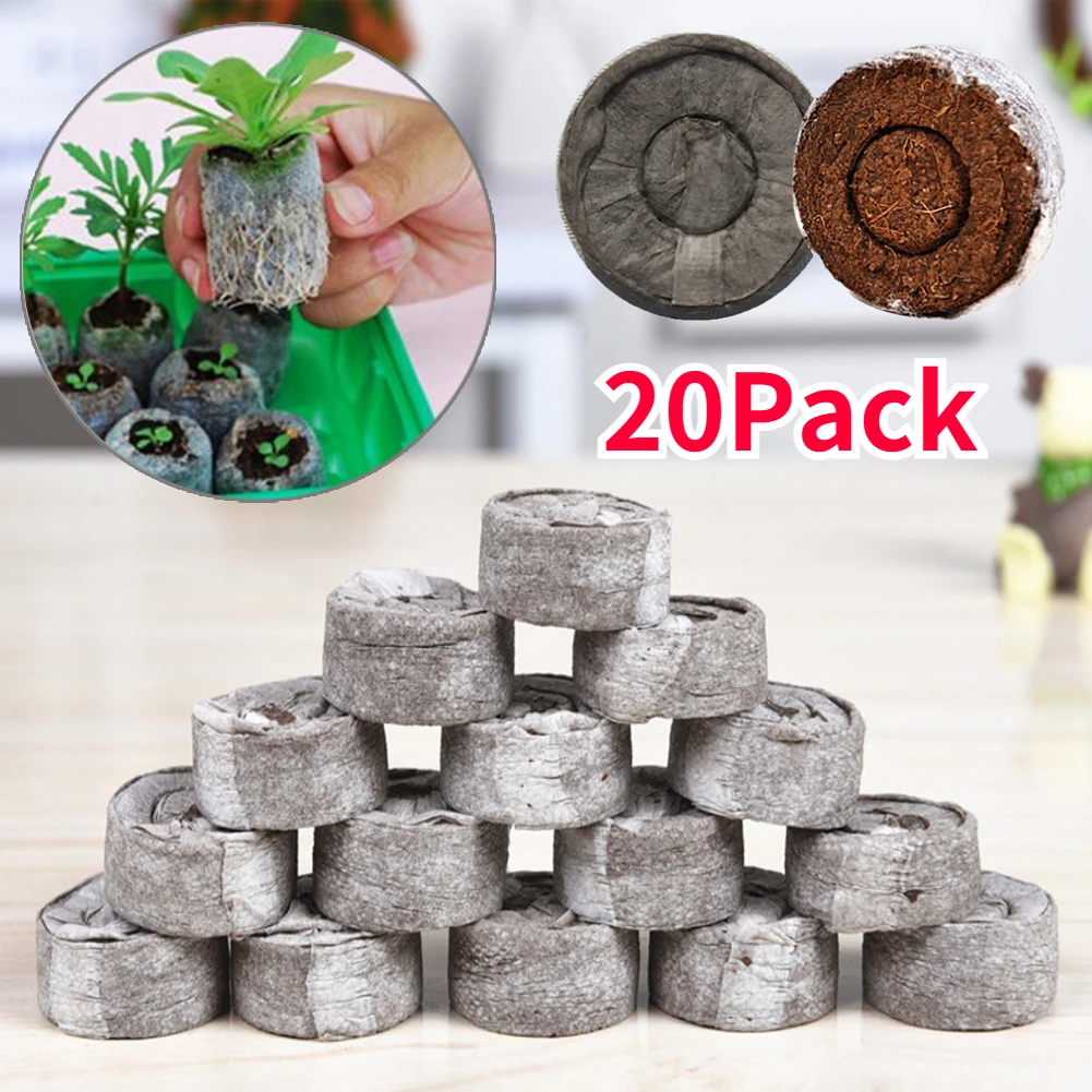 20 шт. торфяные катышки 30 мм |