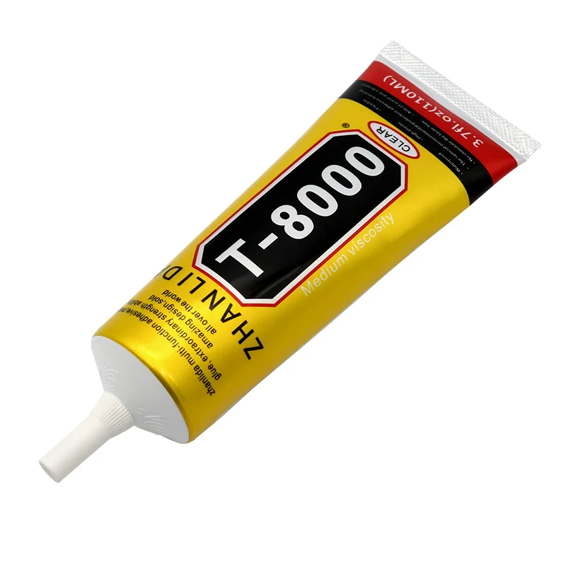 Zhanlida T8000 Glue 110ml Extremely Fine Needle for Repairing Phone Frame Screen Electronic Precision Applicator Tip