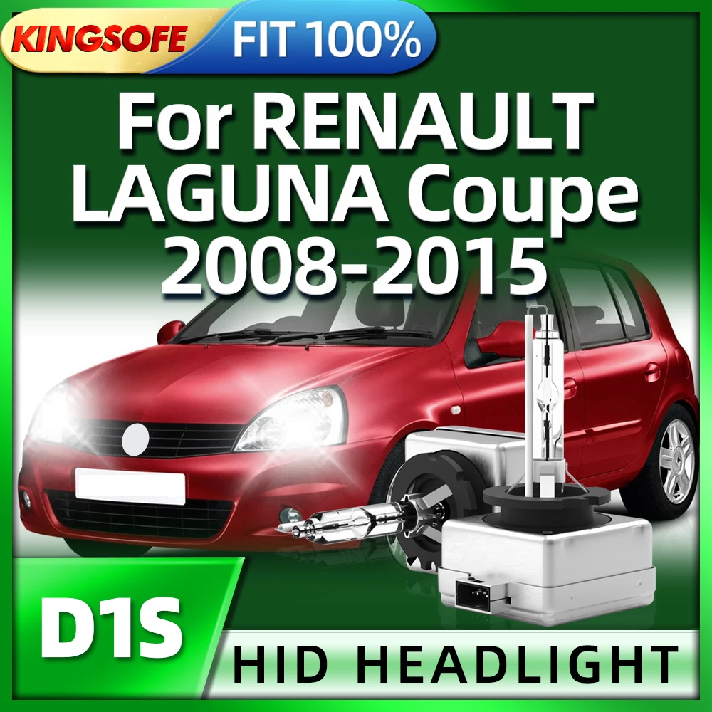 KINGSOFE 2 шт. D1S HID ксеноновая лампа автомобильная фара Лампа 6000K для RENAULT LAGUNA Coupe 2008 2009