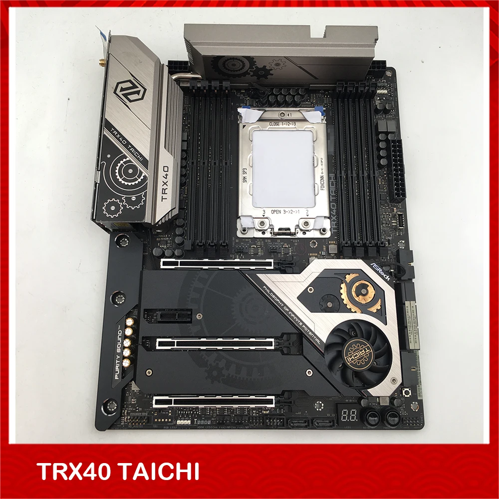 

Original Desktop Workstation Motherboard For ASROCK TRX40 TAICHI Support 3970X 3900X Fully Tested