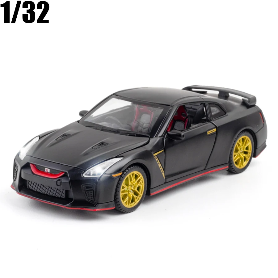 

High Simulation 1:32 Nissan Skyline Ares GTR R35 Diecasts & Toy Vehicles Metal Car Model Pull Back Collection For Kids Toys