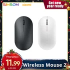 Оригинальная беспроводная мышь Xiaomi Mi 2 портативные офисные мыши 1000 точекдюйм 2,4 ГГц Wi-Fi Link оптическая мышь Мини Портативная игровая мышь