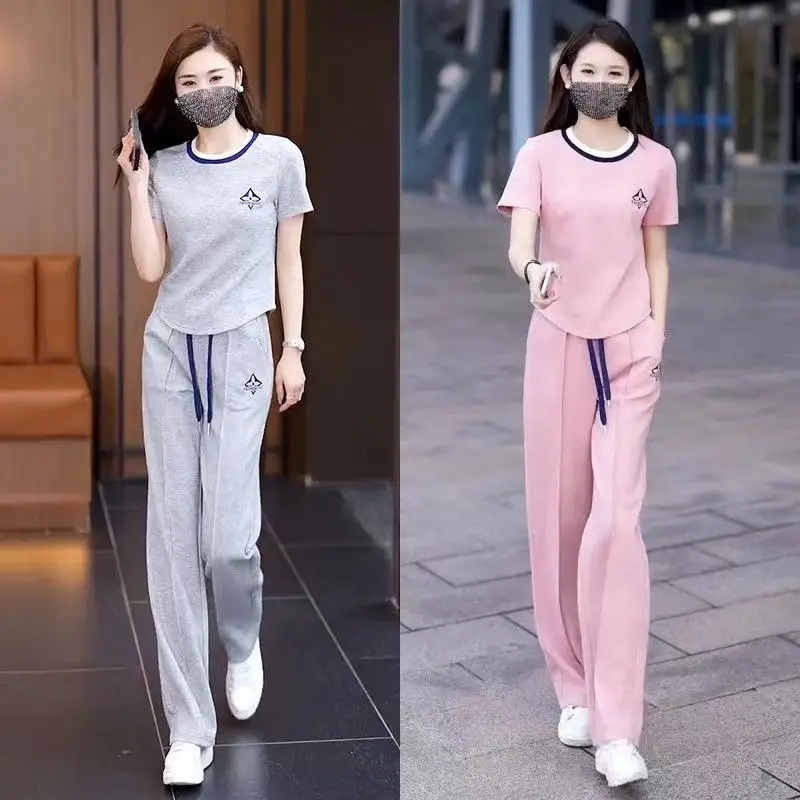 Комплект спортивной одежды для отдыха женщин Новинка Весна-Лето Модный и