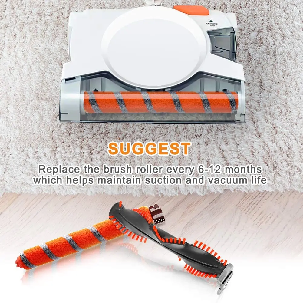 Замена вакуумной роликовой щетки для Shark Duo Clean NV800 NV800W NV801 NV801Q NV803 UV810 HV380 HV381 HV382 HV384
