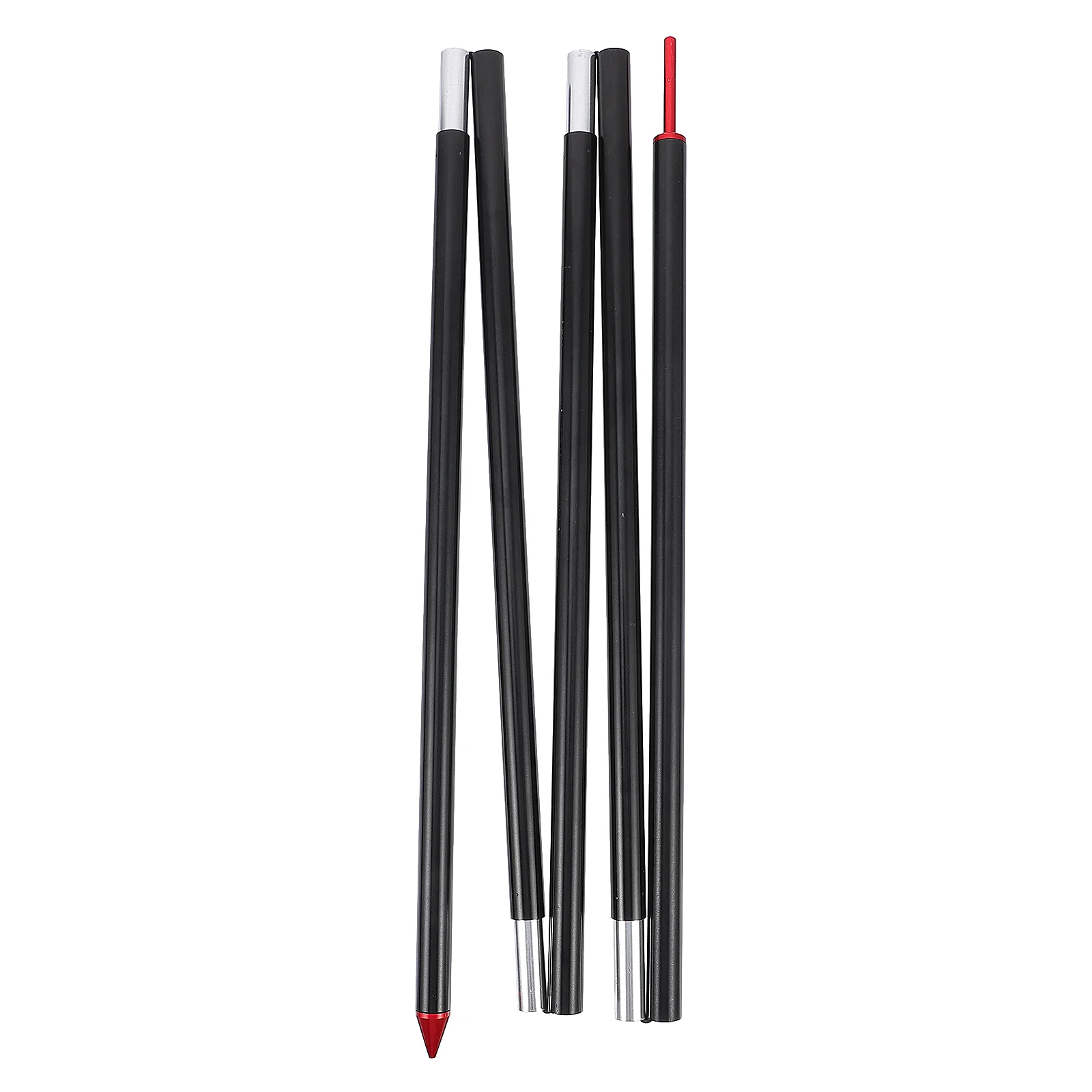 

Tent Pole Poles Canopy Rod Support Tarp Replacement Adjustable Stakes Camping Outdoor Awning Kit Telescoping Metal Supporting