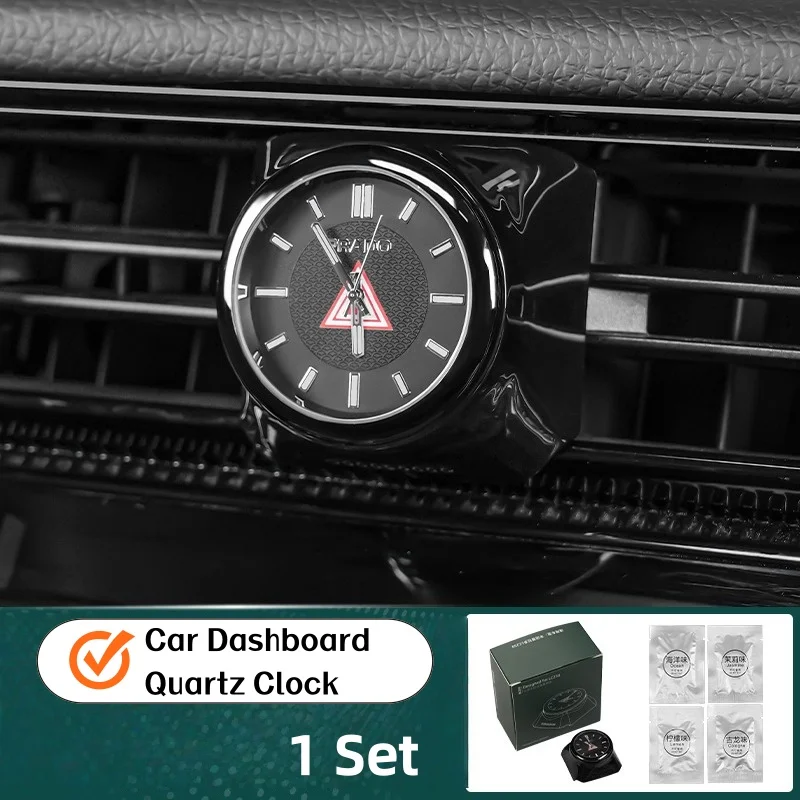 Фото Для Toyota Land Crusier 250 Pardo LC250 2024 2025 автомобильные часы мини электронные часы кварцевые часы внутренние цифровые часы №1