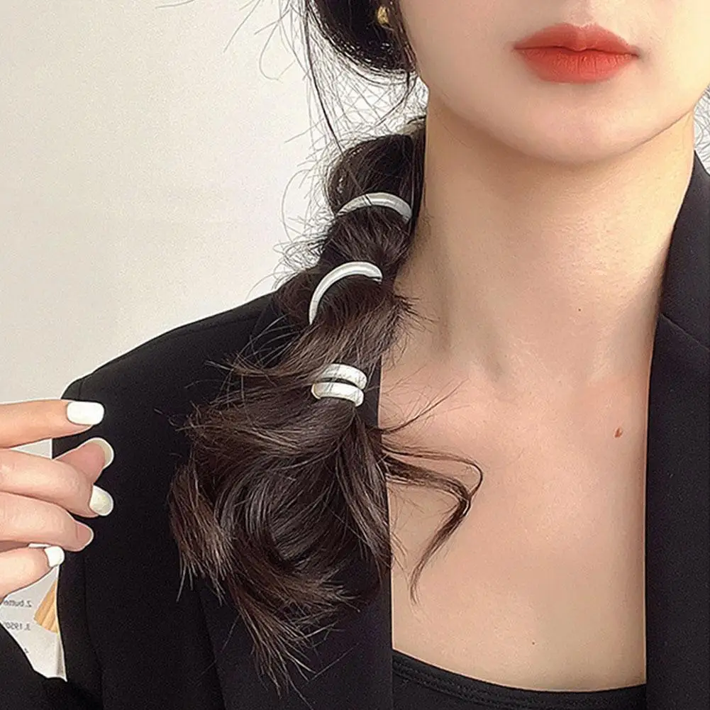 

Ponytail Fixed Gadget Headband Phone Line Hair Ring High Hurt Durable Tie Women Hair Hair Fashion Elasticity Not Accessory E9V4
