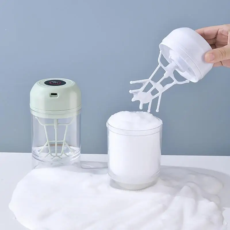

Foam Whip Maker Electric Bubble Foamer Device Face Wash Foam Maker Whip Maker Foam Facial Cleanser Cleansing Face Wash Foamer