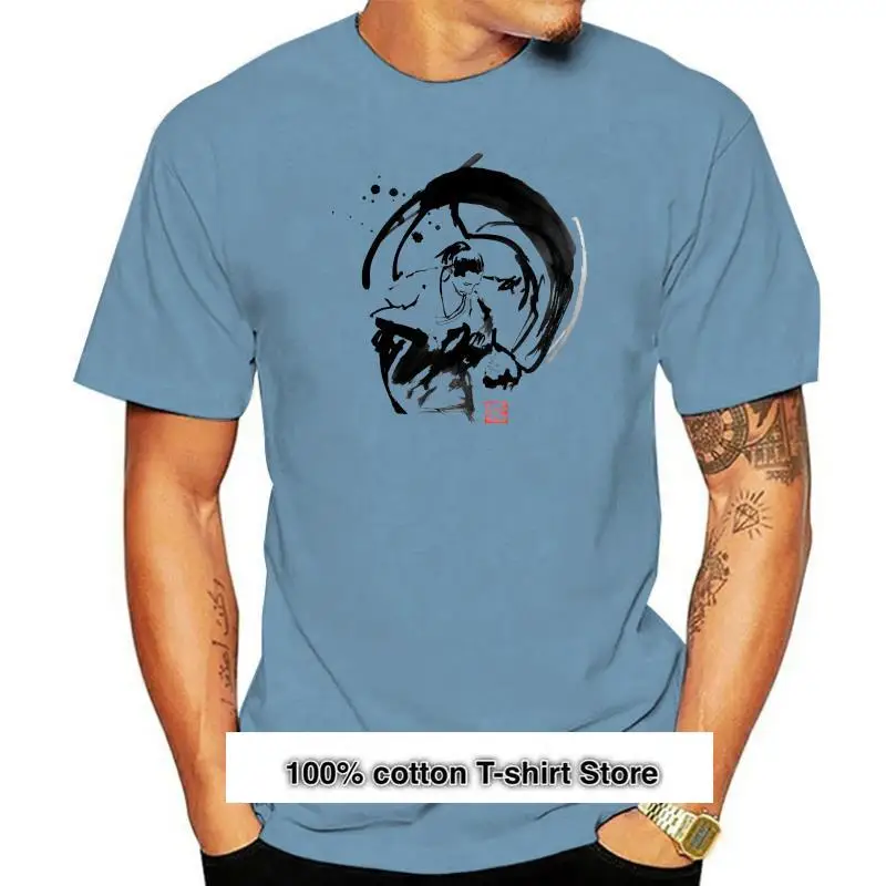 

Aikido-рубашки с рисунком японских цветов, рубашки с рисунком манги, хлопковые рубашки для мужчин