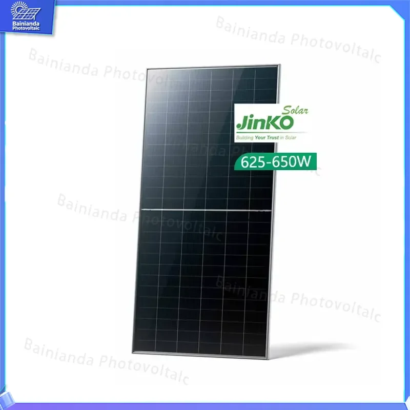 Фото Солнечная панель Jinke Tiger Neo 625W 630W 640W 650W 660W 670W N-типа TOPCon, высокоэффективный монокристаллический фотоэлектрический модуль №2