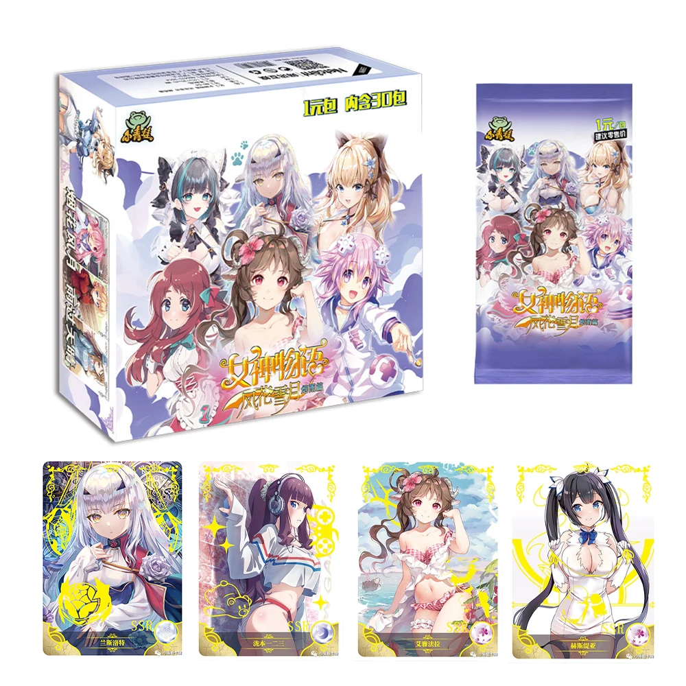 Карты истории богини туманный дождь двухмерные аниме Редкие карты коллекции