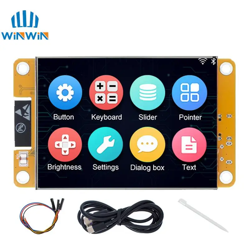 

ESP32 Arduino LVGL WIFI&Bluetooth Development Board 2.8 " 240*320 Smart Display Screen 2.8inch LCD TFT Module With Touch WROOM