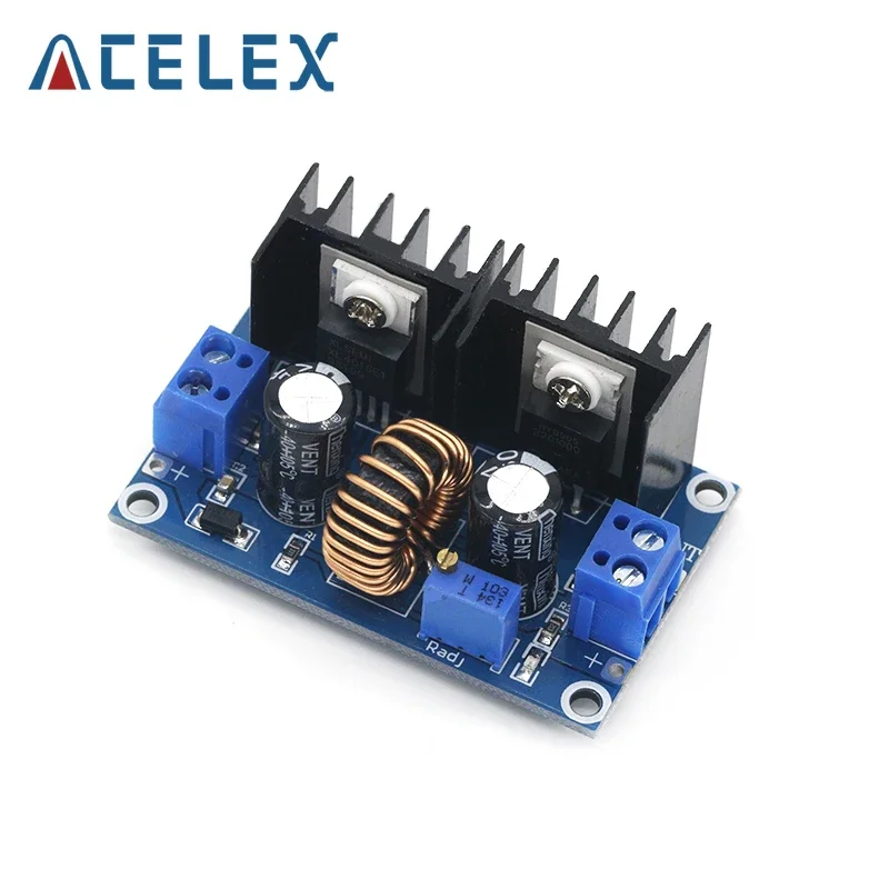 XL4016 ШИМ Регулируемый от 4 до 36 В 1 25-36 Модуль понижающей платы Макс. 8 А 200 Вт DC-DC