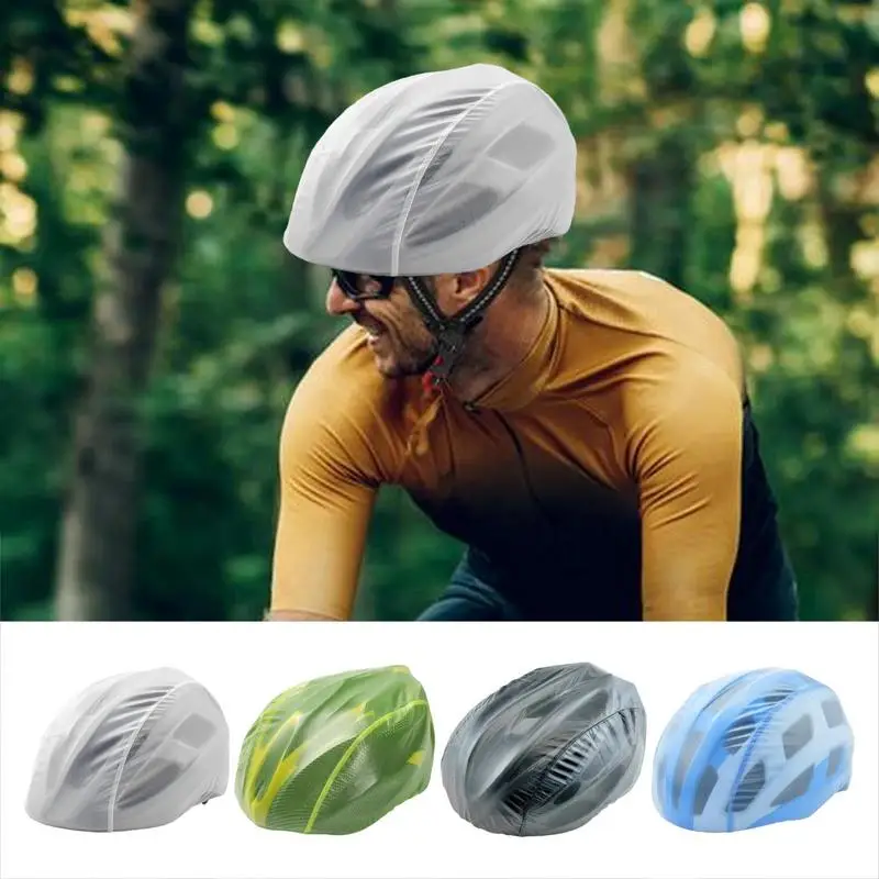 

Ultralight Bicycle Helmet Cover Waterproof Reflective Dustproof Rain Cover Mountain Road Bike Cycling Helmet Covers