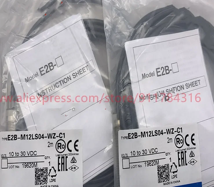 3 шт. новый бесконтактный переключатель E2B-M12LS04-WZ-C1 E2B-M12LS04-WP-C1 E2B-M12LS04-WP-B1