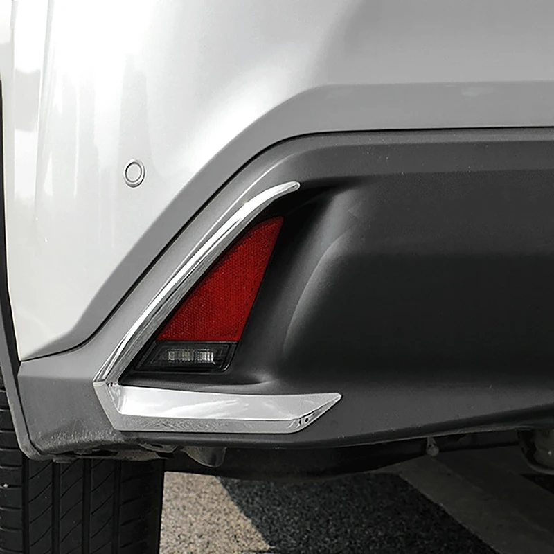 

2 шт., хромированные задние противотуманные фары для Lexus UX ZA10 UX200 UX250H 2019-2020 ABS