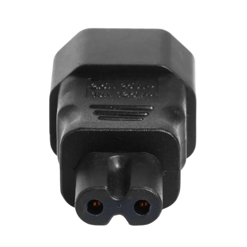 SZYA 10A/AC125V 2 5A/250V IEC320 Переходник с разъемом питания папа C14 на гнездо C7