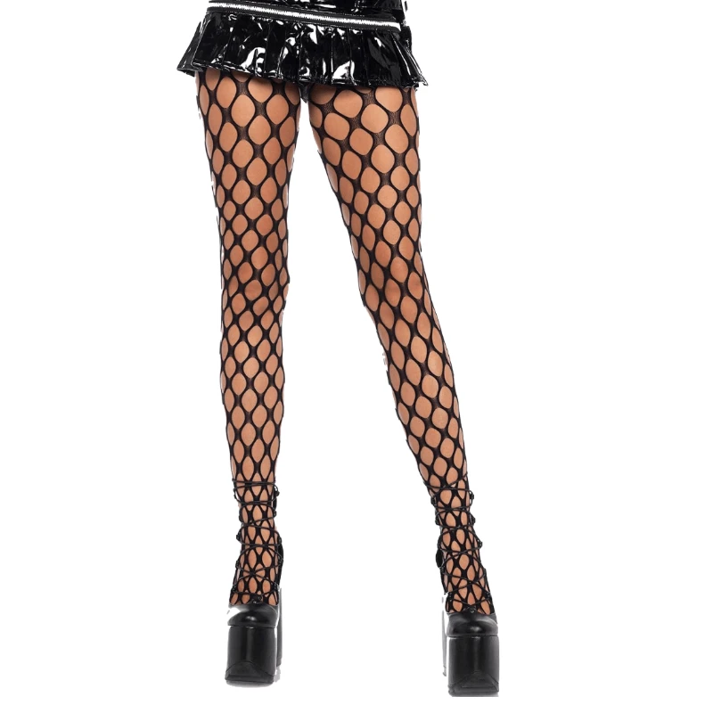 Колготки для ночного клуба женщин костюмы эротическое белье черные ажурные