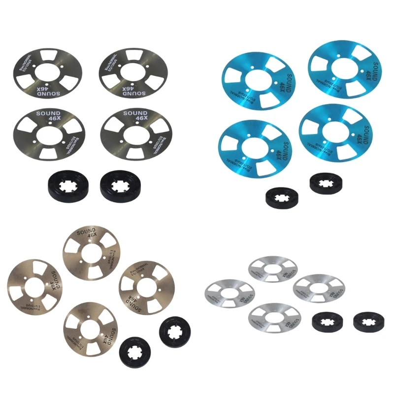 Металлические кассеты в винтажном стиле для записи визуального дизайна P8DC