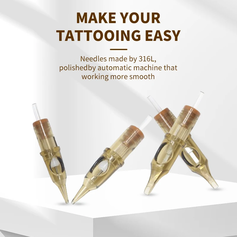 DDQ 10 шт. RL Senmei.pen татуировки стерилизованные одноразовые картриджи иглы машина для