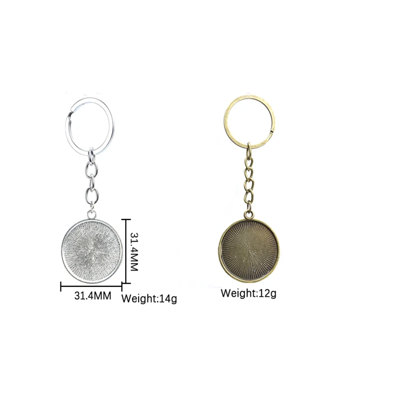 Bitcoin Design Keychain for Women Men Cryptocurrency Bitcoin Theme Glass Dome Pattern Keyring Fashion Key Chains Jewelry Gifts images - 6