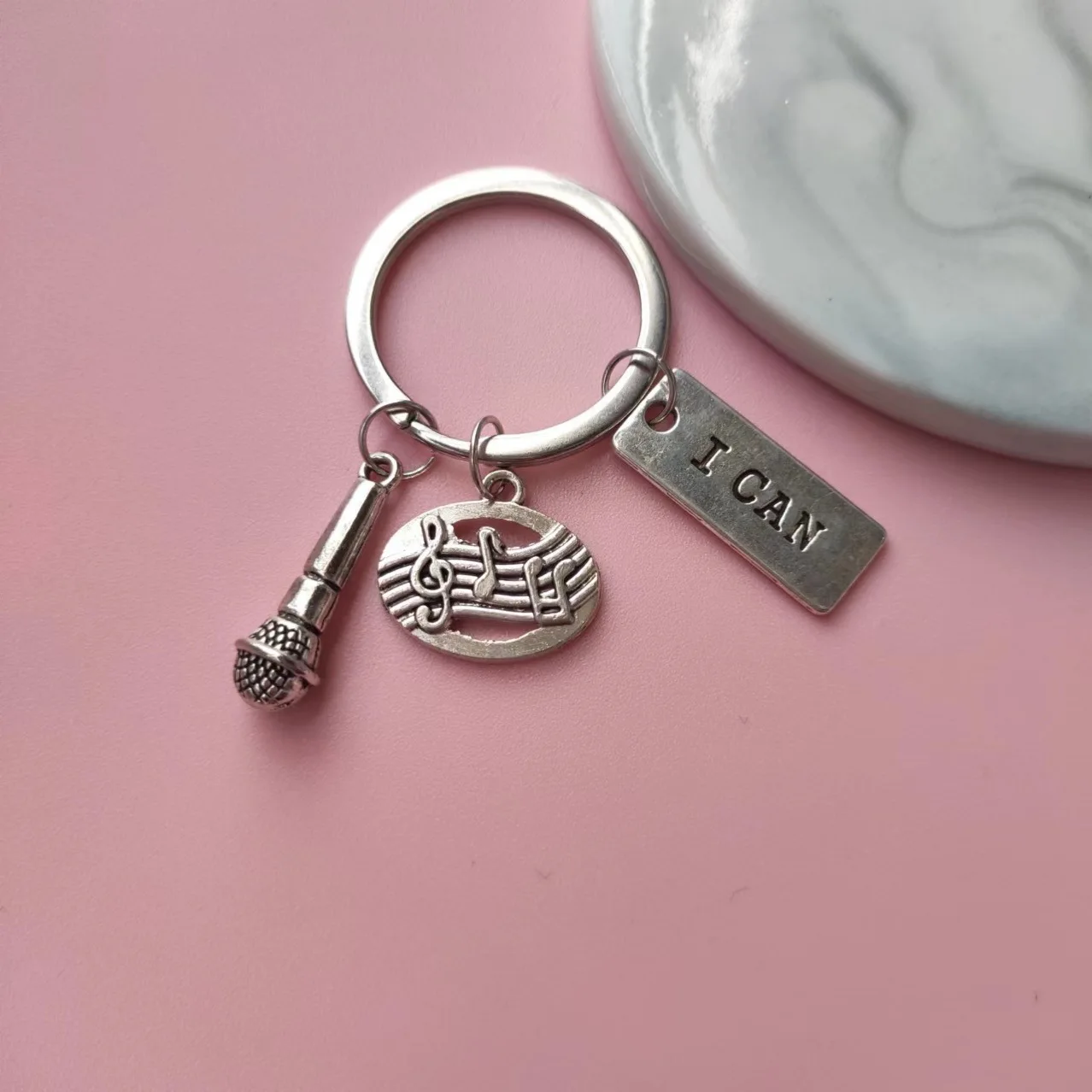 Брелок для ключей с микрофоном мужчин и женщин