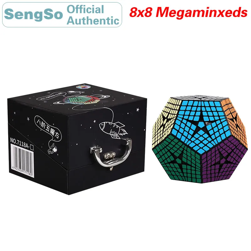

ShengShou Megaminxeds 8x8x8 магический куб 8x8 Cubo Magico Professional Neo Speed Cube головоломка антистресс игрушки для детей
